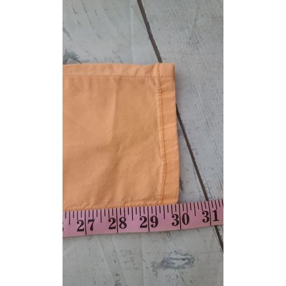 H&M LOGG 8 Skinny Jeans Orange Denim Stretch Ankle Slim - Picture 9 of 11